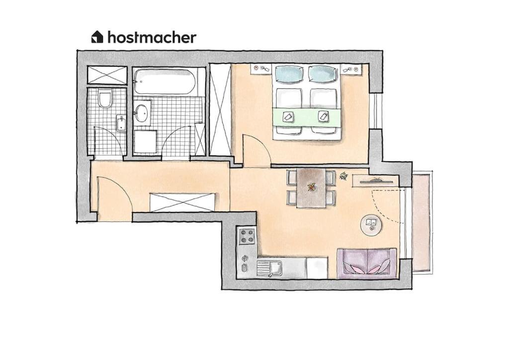 Appartement 1Br Excellence, Fast To Centre By Hm à Vienne Extérieur photo